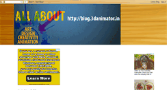 Desktop Screenshot of blog.3danimator.in